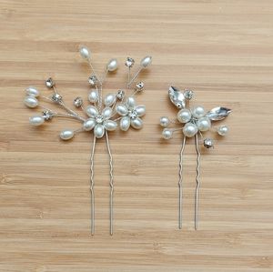 2 Piece Bridal Hair Pins